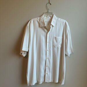 Tommy Bahama 100% Silk Button Down Shirt